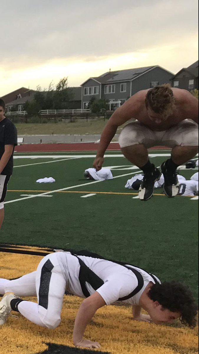 DeklanWilk's tweet photo. Me getting hyped during big dog challenge today at football... https://t.co/SLr2T9MnBj
