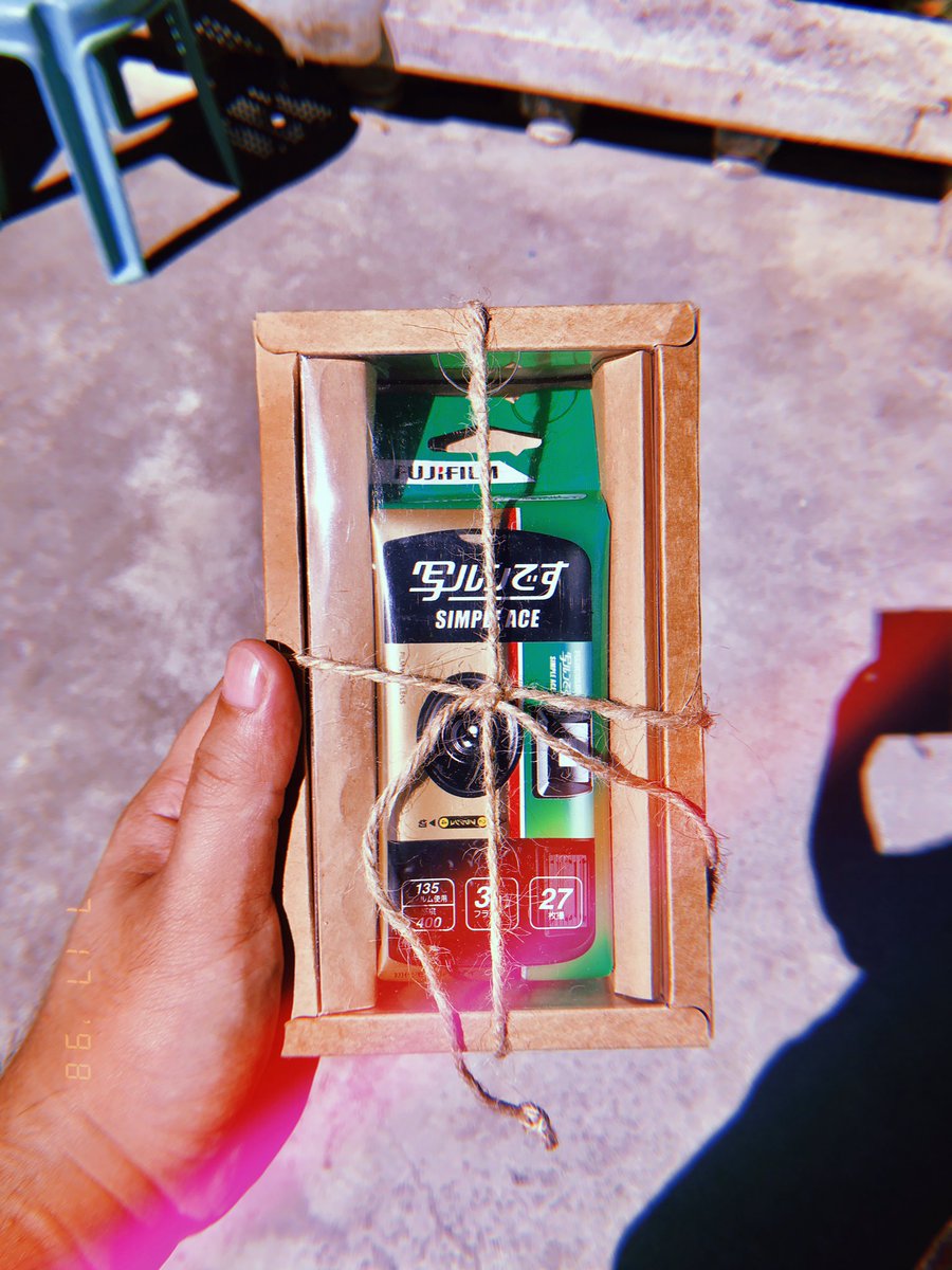 burgeryum_'s tweet photo. YAY!!! Finally!!!! #Fujifilm #simpleace #filmisnotdead https://t.co/REkcEBLCX9