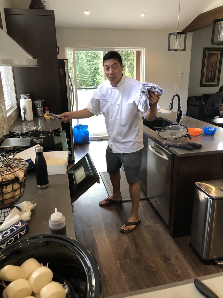 GreenTourGolf's tweet photo. Okay, so we couldn’t have @AubryF on this years trip to run our kitchen, so we brought Carlos the Chef with us instead! @mike_tse @jlevchuk @MDougWhidden @cwhidden19 @LionsPub @knucklezzzz @BALA05667292 @Kozman71 https://t.co/7KK6sNrfWT