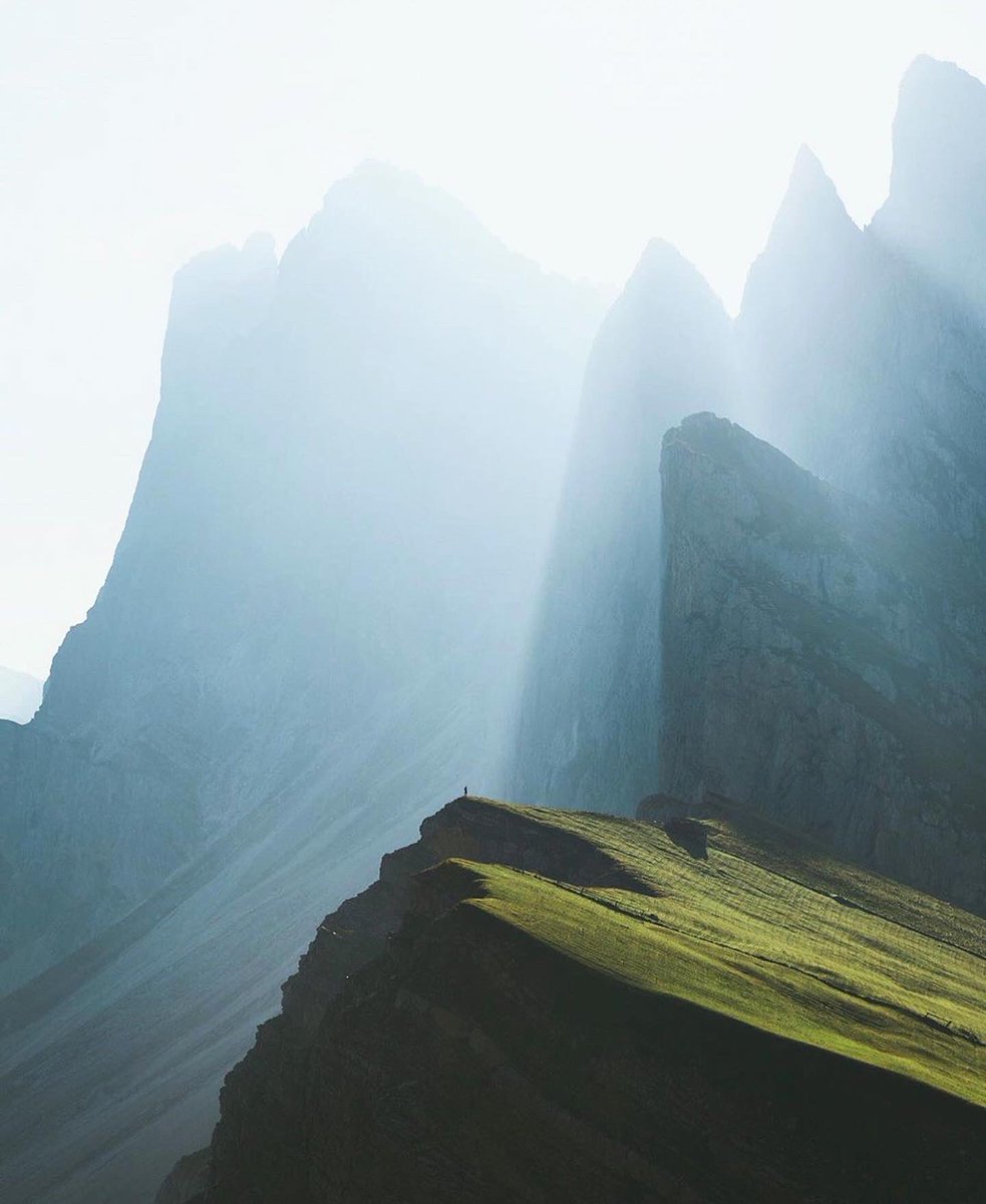 earth's tweet image. The Dolomites, Italy.