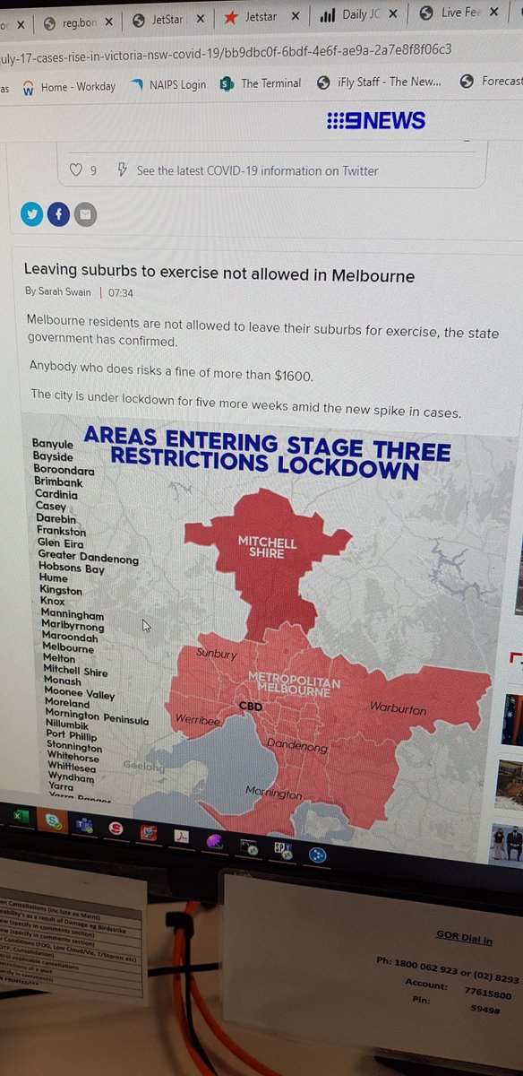 Robbo1607's tweet photo. @9NewsAUS Can you verify this statement...  Nowhere on the government advice websites does it say I can't leave my suburb.. Only that we can't leave the metropolitan area... https://t.co/twehLQJa7U
