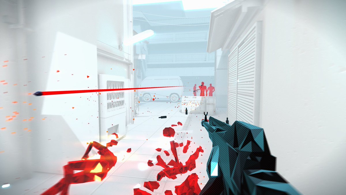 Dapper_Tux's tweet photo. Next up for #Review is @SUPERHOTTHEGAME #MINDCONTROLDELETE 💾 

Absolutely loving it so far, it’s like a #JohnWick sim in fast forward ⏭😯 

My impressions incoming on #DownToPlay soon! https://t.co/hy2gJFe8vW