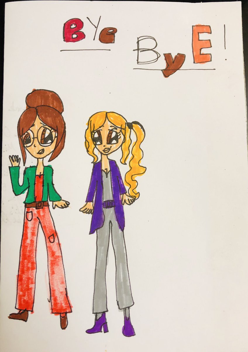 ashagachary's tweet photo. Thank you card for Miss O’Kelly and Miss Hall by Aadhav @ClaphamTerrace1 https://t.co/3SXZwuywar