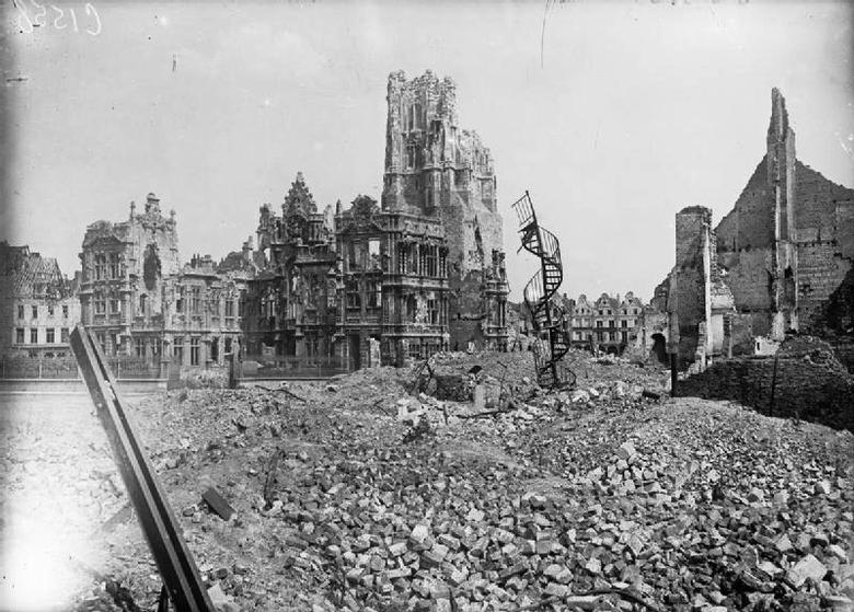 The 51st took a break over xmas and re-emerged in early April 1917 for the Battle of Arras.Arras. Then and now.