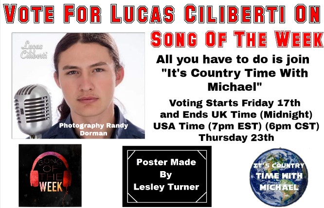 #RT #Like #Comment #Join #SongOfTheWeek #UK #USA #IndieArtist #LucasCiliberti Link - 
facebook.com/groups/2936204…