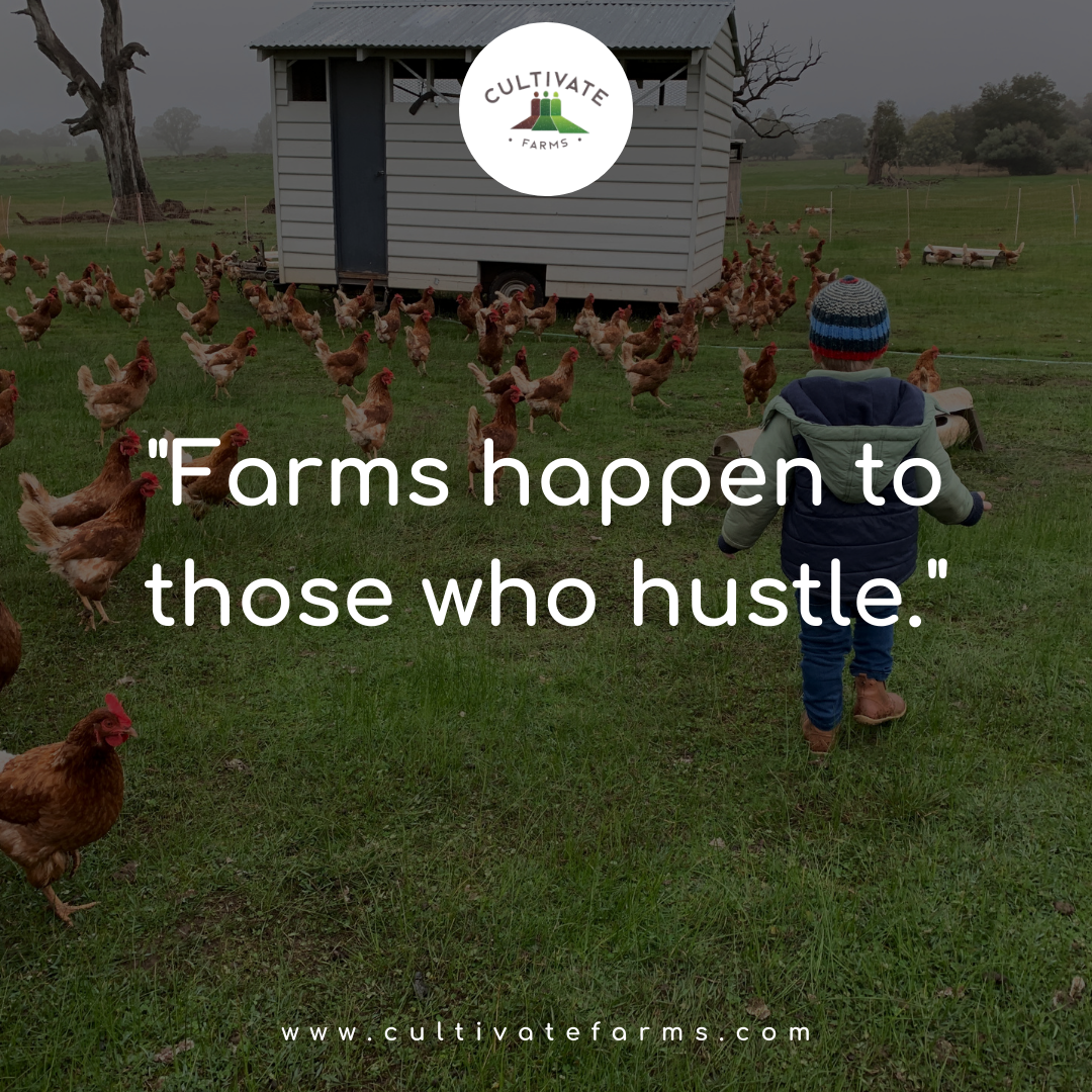 CultivateFarms's tweet photo. You can own a farm, it is just hard work and you need to partner

#CultivateFarms #AspiringFarmer #RetiringFarmer #FarmInvestor #Aussieag #OwnAfarm #BuyAFarm #Farms #Farming #Farmers #RegionalCommittee #FarmOwnership #FarmDreams https://t.co/217h5437EX