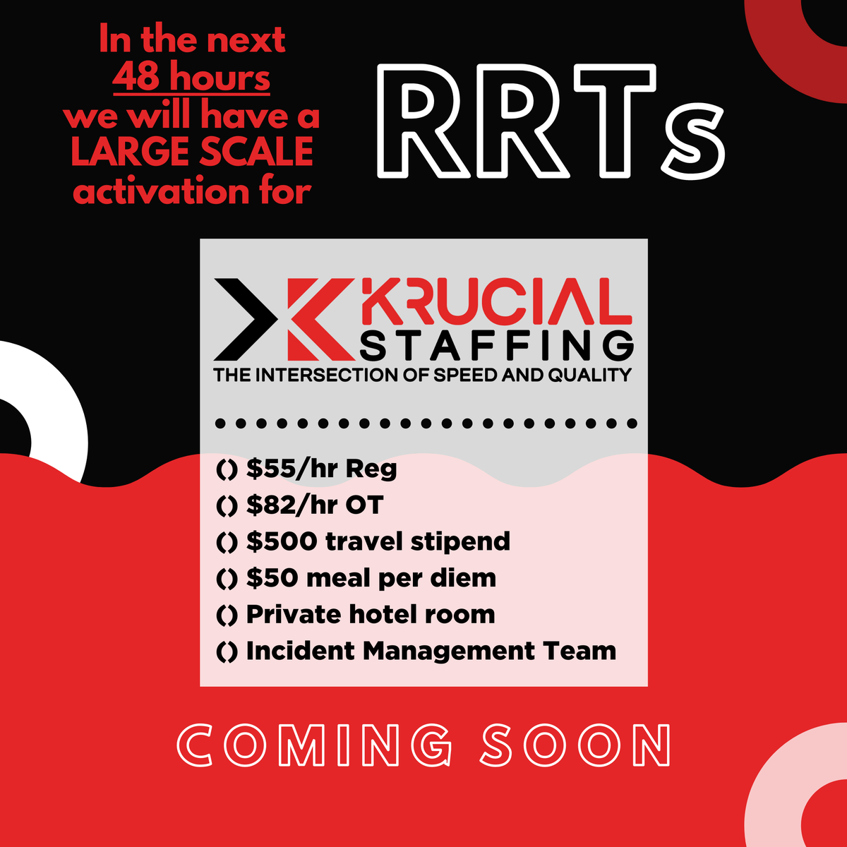 KrucialRR's tweet photo. #KRUCIALALERT #DEPLOYMENTALERTβ£β£
β£
ππππππ ππππ!
πππππ πππππ ππππ¬ ππππππππππ!
KEEP UP TO DATE WITH OUR SOCIAL PLATFORMS FOR THE LATEST NEWS AND UPDATES! https://t.co/tks4zuWmwL