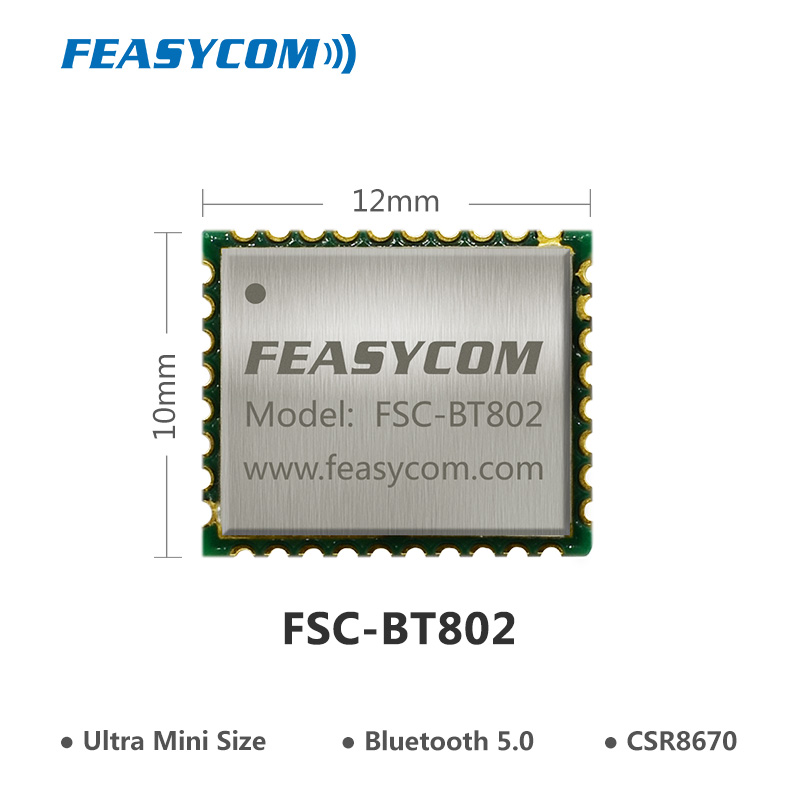 Feasycom's tweet photo. FSC-BT802 - The smallest &amp; high-end Bluetooth audio module in our portfolios. https://t.co/v4czkl8wlF