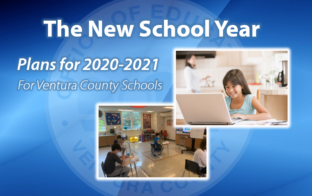 VenturaCOE's tweet photo. Most Ventura County schools to begin new year entirely with distance learning. Find out which ones at https://t.co/soTWWG7M7X https://t.co/vVFeeIewy8
