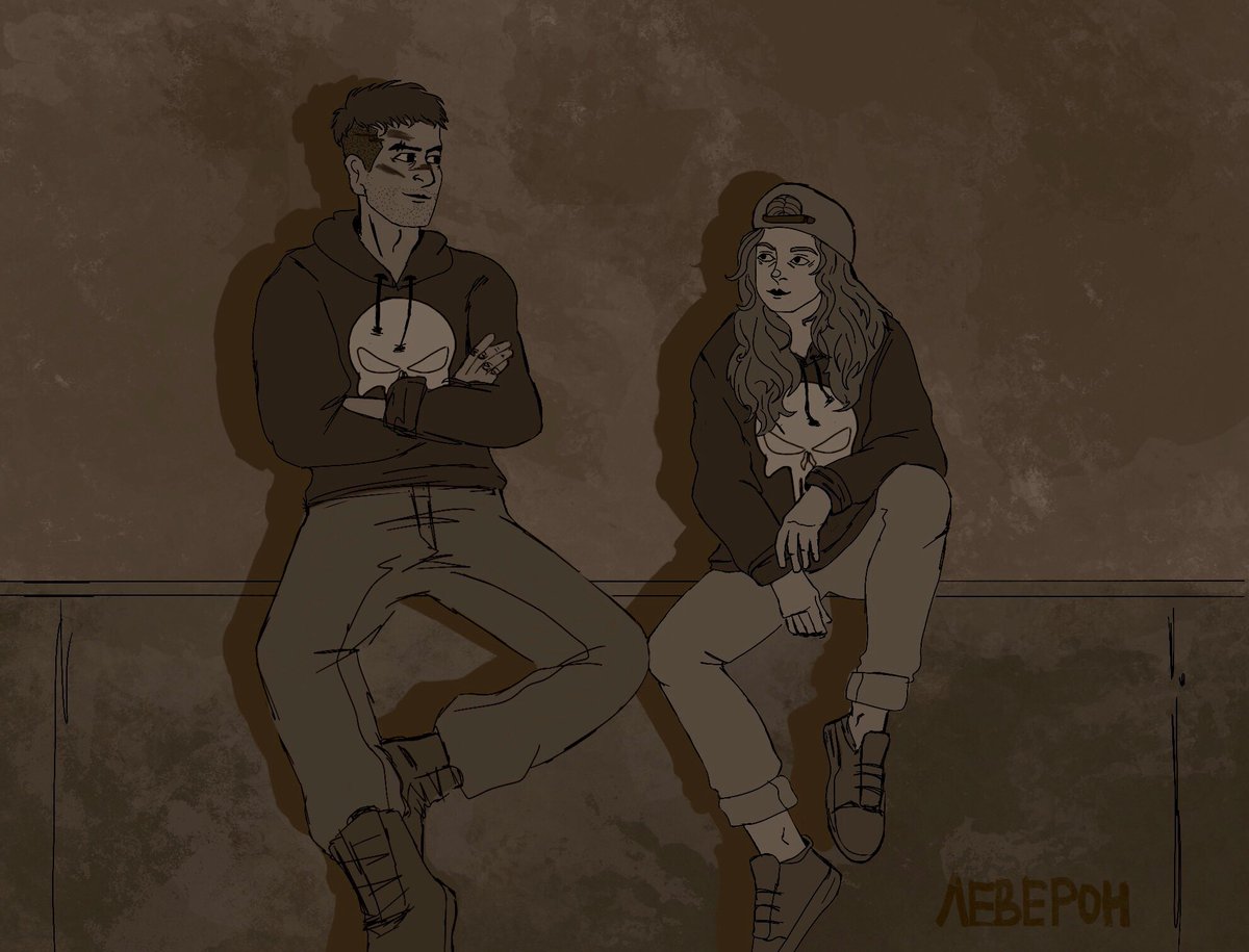 levero__n's tweet photo. В прошлый раз качество подвело :/
«Nothing unusual, just Dad and his daughter waiting their McDonald's order»
🤧🍔🍟🥤
#thepunisher #frankcastle #amybendix #marvel #art #savethepunisher https://t.co/SVYgc0cdYB