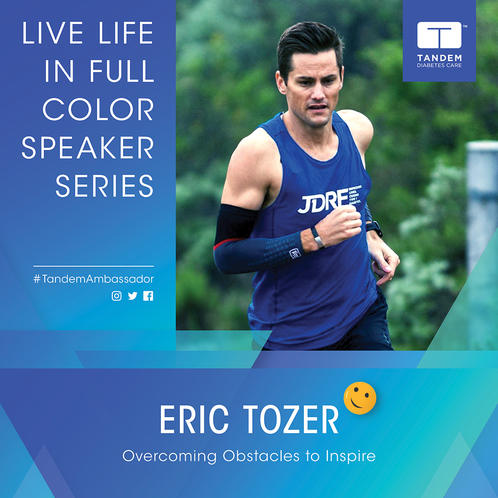 TandemDiabetes's tweet photo. Join us for a live virtual session and live Q&amp;A with World Marathon Challenge finisher @erictozer tomorrow, Friday, July 17, 9:30 am PT/12:30 pm ET @cwdiabetes #fflorlando20! Register online: https://t.co/W9JR7lgAEW https://t.co/4xMD0l9HES