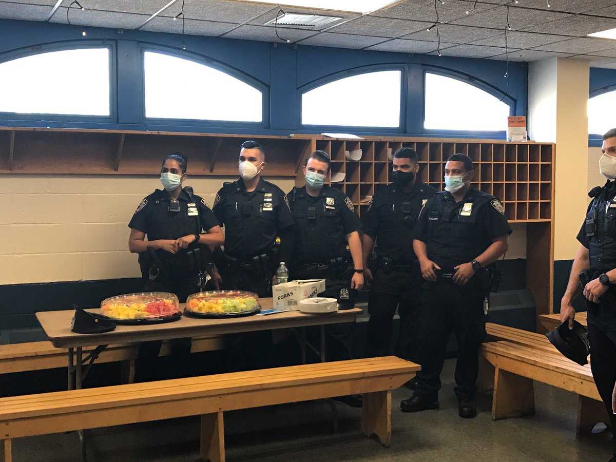 NYPD41Pct's tweet photo. Special Thanks to Michael Muzyk and @BaldorFood https://t.co/btveeqGW1Z