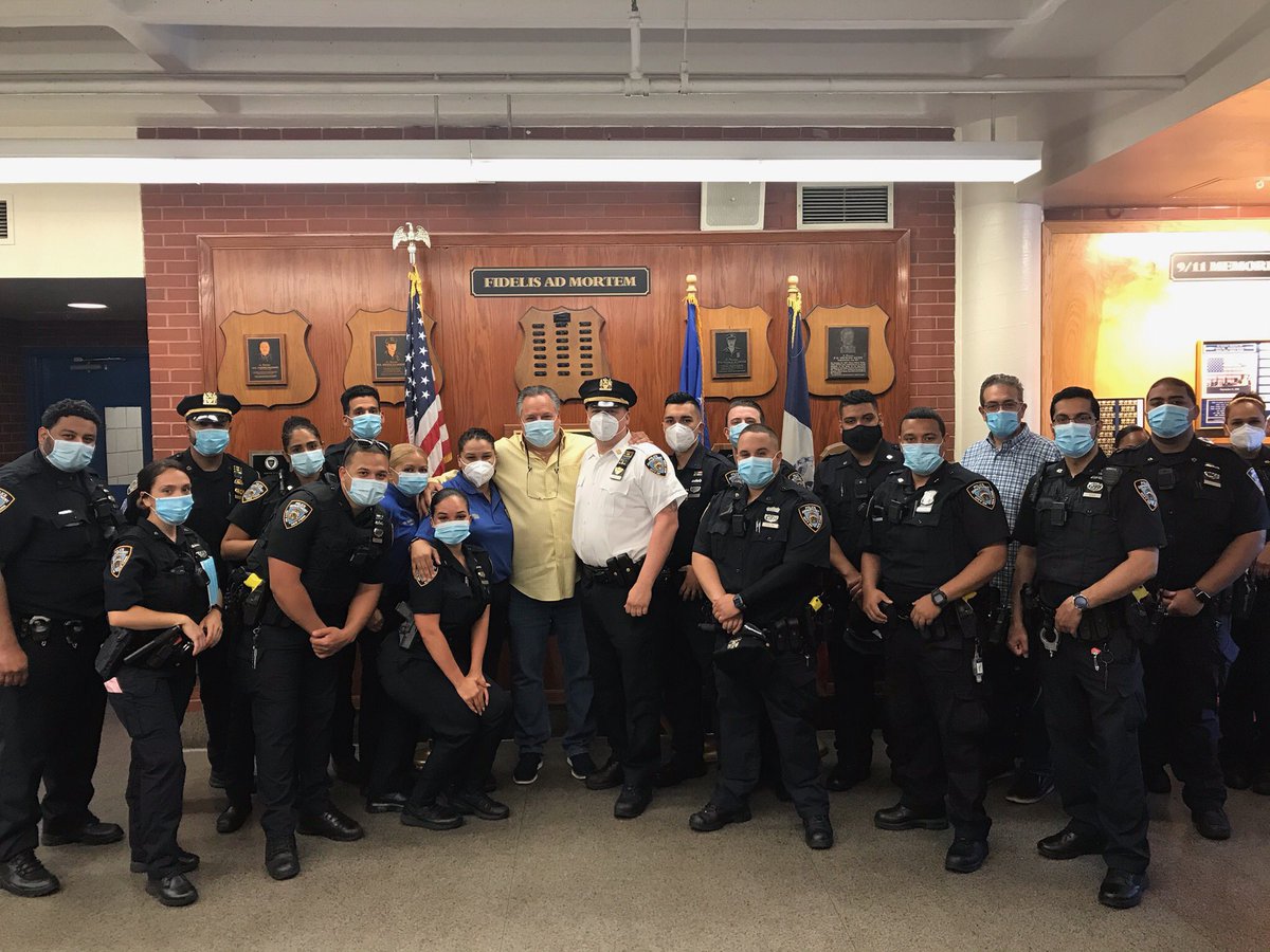 NYPD41Pct's tweet photo. Special Thanks to Michael Muzyk and @BaldorFood https://t.co/btveeqGW1Z