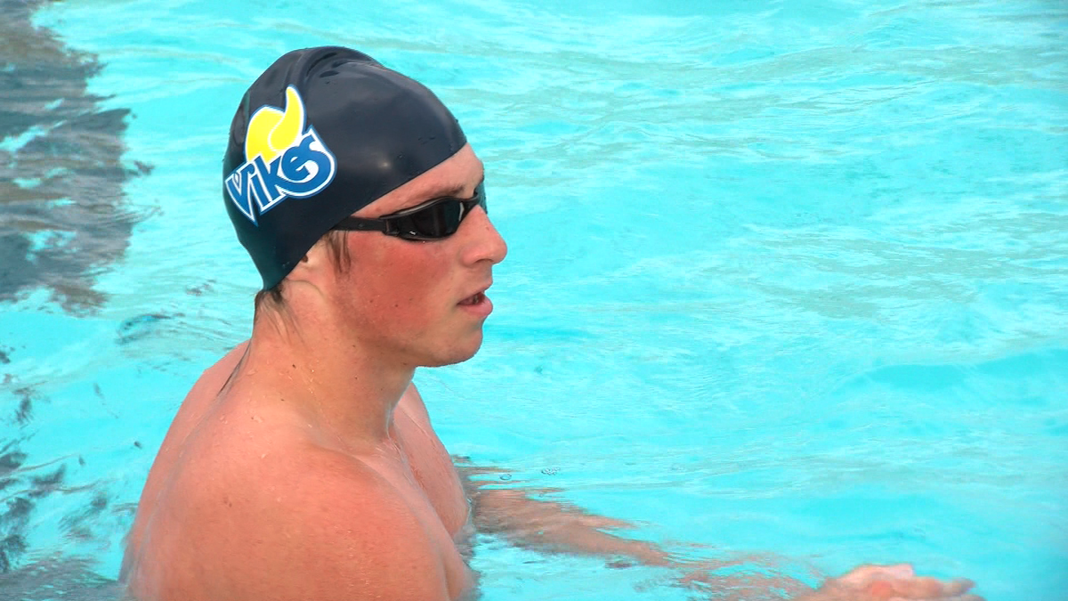 CFJC_Today's tweet photo. #Kamloops swimmers excited to dive back into @CanadaWest championships | WATCH: https://t.co/jM3mBOcqin @KamloopsClassic https://t.co/MqCjwYeXNf