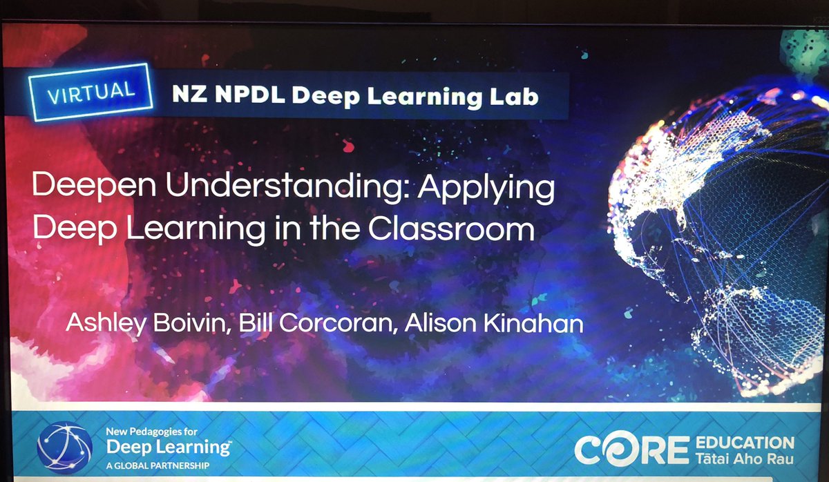 BCor_EdTech's tweet photo. Blessed to present @ocsbDL’s learning journey with @alkinahan1 + @BoivinAshley tonight @NewPedagogies. Learning with colleagues from New Zealand, Canada and around the world (lots from @OttCatholicSB too 👍) #ocsbDL #NZdll Thanks @ngaireusa for your support! 😀 https://t.co/MxEcCJuz78