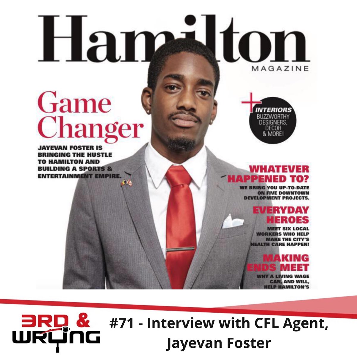 🏈 Episode 71 is LIVE! 🏈

Interview with <a href="/Empire_MGMT/">Empire MGMT</a> founder <a href="/JayevanFoster/">Jayevan Foster</a> 

- Advice for up &amp; coming football players wanting to advance their playing careers past high school

- How he became a CFL Agent

- Ketchup on KD or 🤢

#CFL #USports
