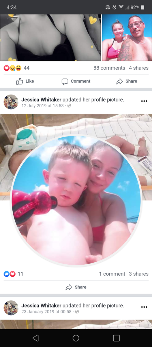 janae13802408's tweet photo. @HackerUnskilled @hodgetwins #jessicawhitaker alot of peopleare using her Facebook to post mean comments or be political very sad. https://t.co/1QzyhZjuzg