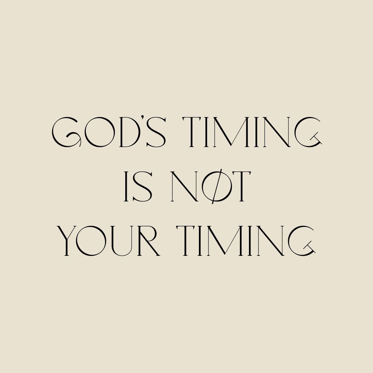 Jentezen's tweet photo. Let God be God and trust His timing. https://t.co/NV4TDd9JTC