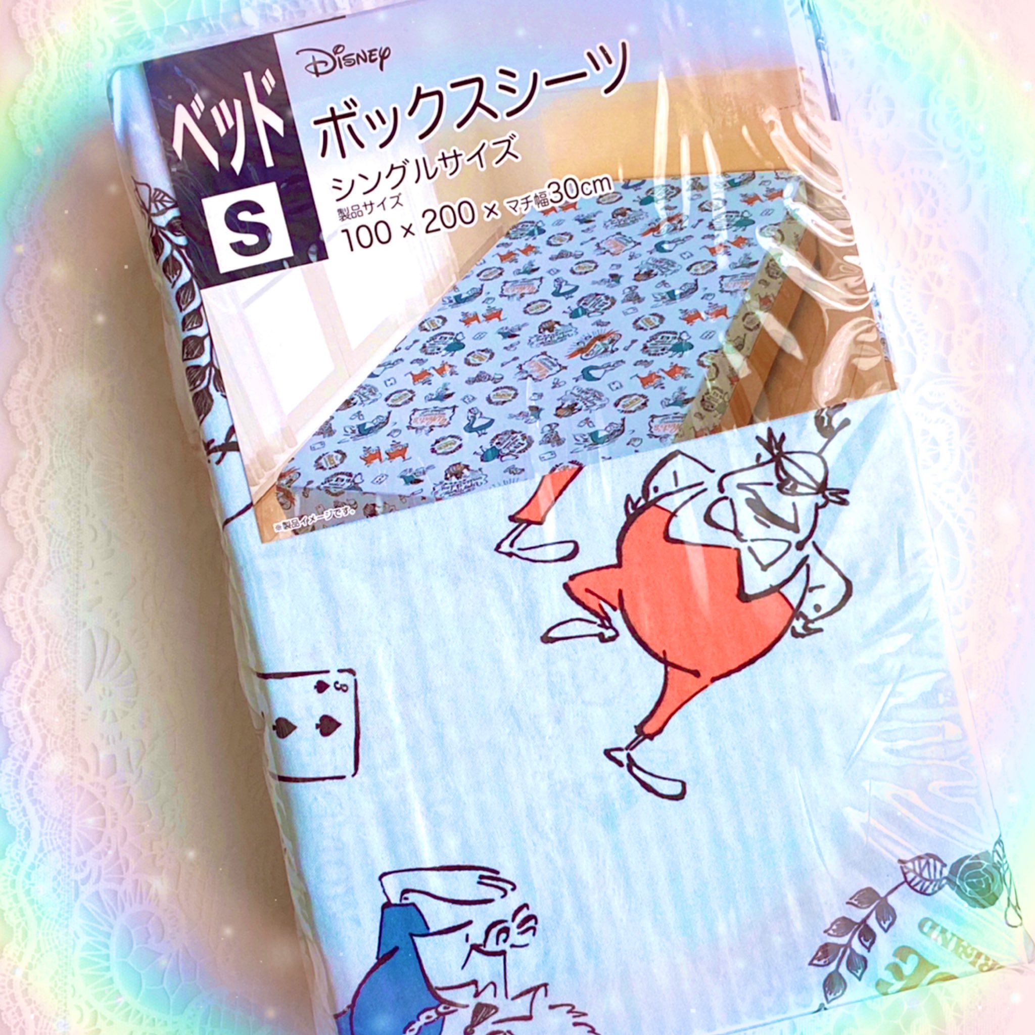 チェルシー 先月買ったしまむらのアリスのボックスシーツ 税込770円は安過ぎ しまむらさんありがとう しまパト T Co Cwoqgjzdbz Twitter