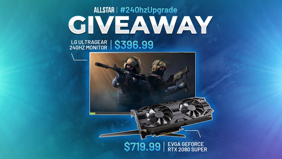 Vast (@vastgg) on Twitter photo 🎮 240Hz Monitor & RTX 2080 Super Giveaway
🤳 Like & RT
💬 Reply with #240hzUpgrade
🥰 Follow <a href="/PlayShareStar/">Allstar.gg - Gaming Highlights on EZ Mode</a>
⬇ Enter Here ⬇ #ad
vast.link/240hzUpgrade 🎮 240Hz Monitor & RTX 2080 Super Giveaway
🤳 Like & RT
💬 Reply with #240hzUpgrade
🥰 Follow <a href="/PlayShareStar/">Allstar.gg - Gaming Highlights on EZ Mode</a>
⬇ Enter Here ⬇ #ad
vast.link/240hzUpgrade