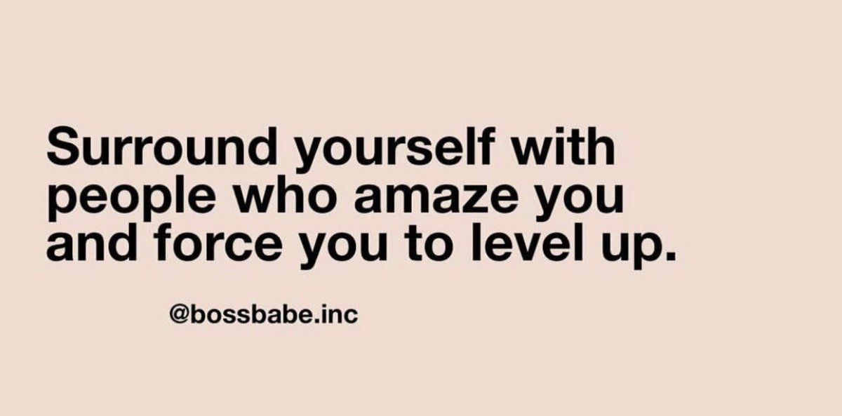 gwtsamuel's tweet photo. Surround yourself with people who amaze you and force you to level up. #NetworkMarketerThoughts https://t.co/lzBaOAsnTw