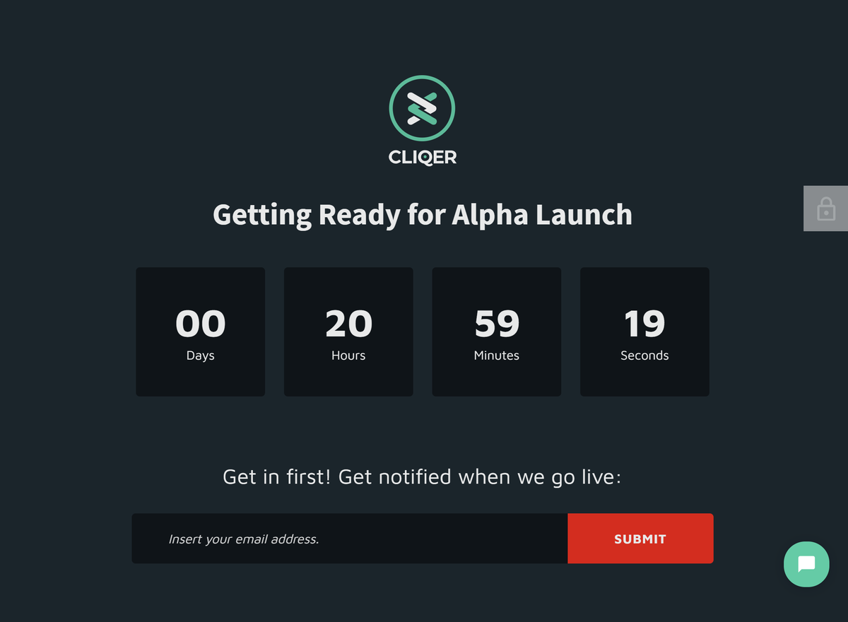 cliqerio's tweet photo. Almost there... 🚀 Get ready for our 'early bird' release of Cliqer - The Internet Clicker🐦🐦🐦 https://t.co/47Mv2jl3jJ