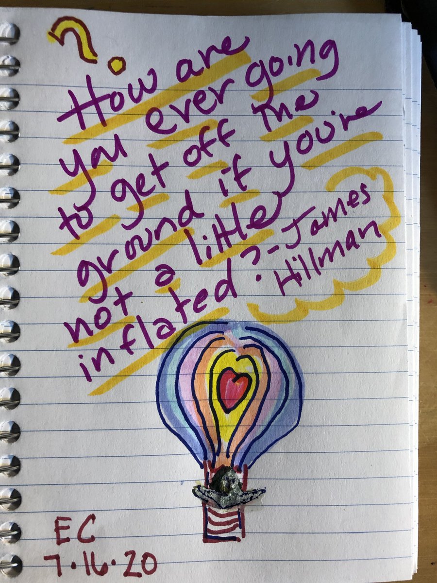eileenclegg's tweet photo. Always inspired by Jungian scholar James Hillman https://t.co/uzvox6VQvc