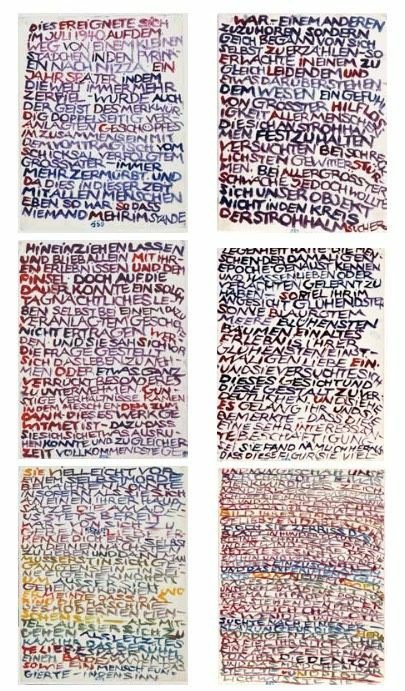 dlklee's tweet photo. 샬럿 살로몬(1917~1943)
유대계 독일화가. 26살에 아우슈비츠에서 뱃속 아기와 함께 가스로 질식사한 그녀는  자신을 성추행한 조부를 독살했다는 기록을 남기기도 했다.
유대인으로 존재할 권리조차 갖지 못한 젊은 여성 예술가의 처절한 기록들.
그녀의 글이 그림이 되었고 그림이 기록으로 남았다. https://t.co/KzRDMGn5yQ