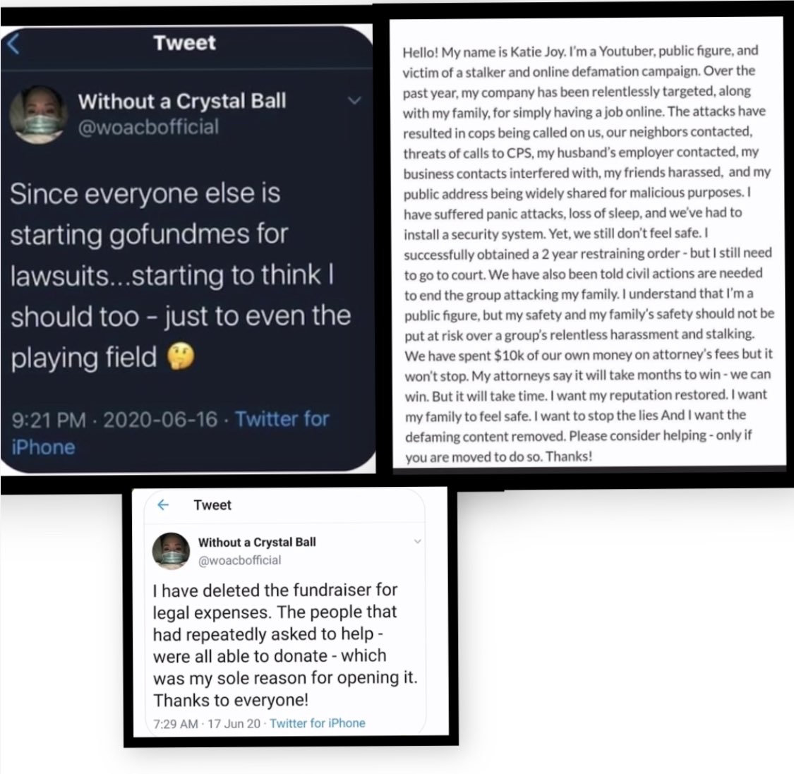 unveiling_'s tweet photo. Lots of folks are mentioning that #CageA is always begging for superchats, members and peddling that merch to make the โcheddaโ but is always showing off her new equipment, $70 t-shirts, spa trips and injections. https://t.co/ePjVScO1yS