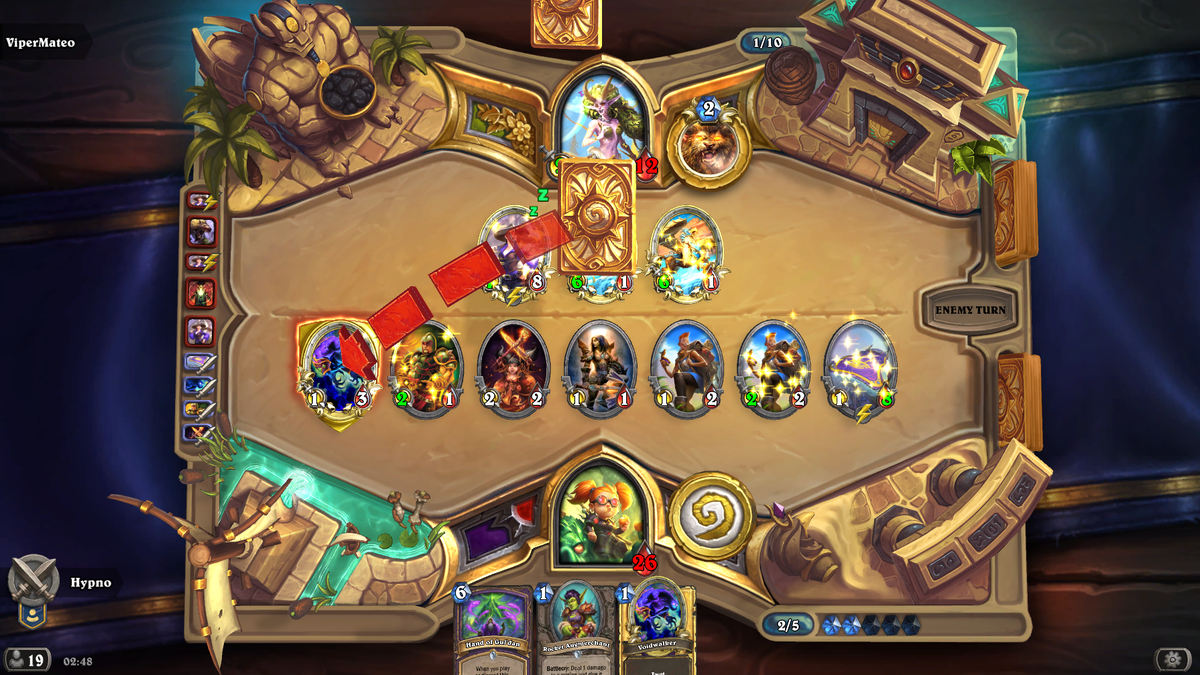 I see I'm not catching a break this MT either.. stomped by a timely double Griffin followed by double fortunes topdeck

0-1!