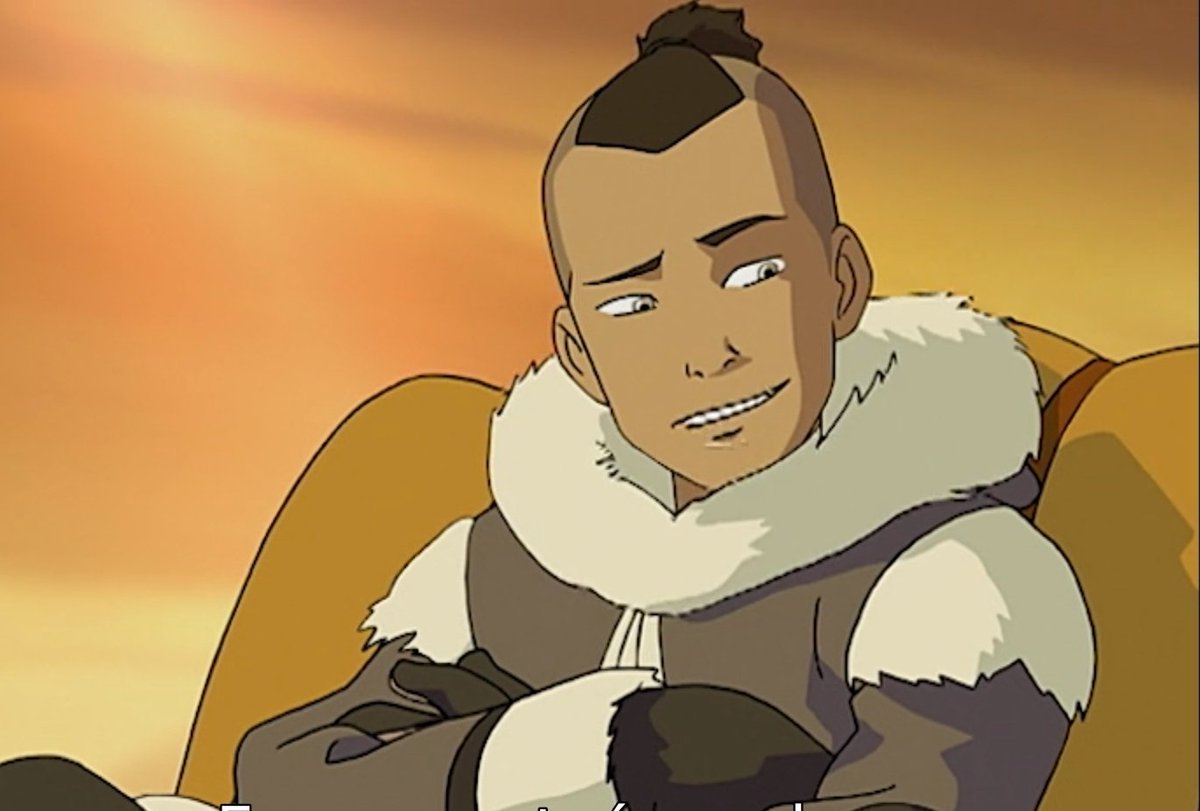 Nadie me lo preguntó, pero además de Zuko, Sokka es muuy guapo. 