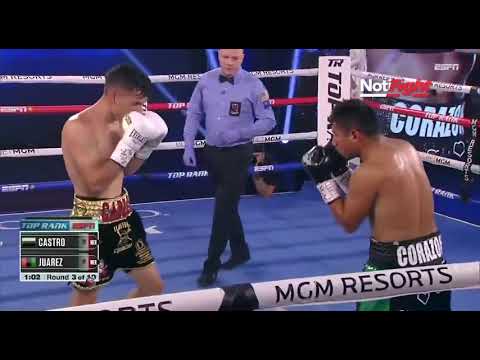 NotiFight's tweet photo. Resultado: Carlos Castro vs. César Juárez (122)
https://t.co/vaXSGF4qHD
VIDEO REPORTE! El supergallo mexico-americano, Carlos Castro, venció, por nocaut en el cuarto asalto, al ex retador mundial, el mexicano César “Corazón” Juárez, en Las Vegas, Nevada. #CastroJuarez LudoSaenz https://t.co/kbOfsj8YXx