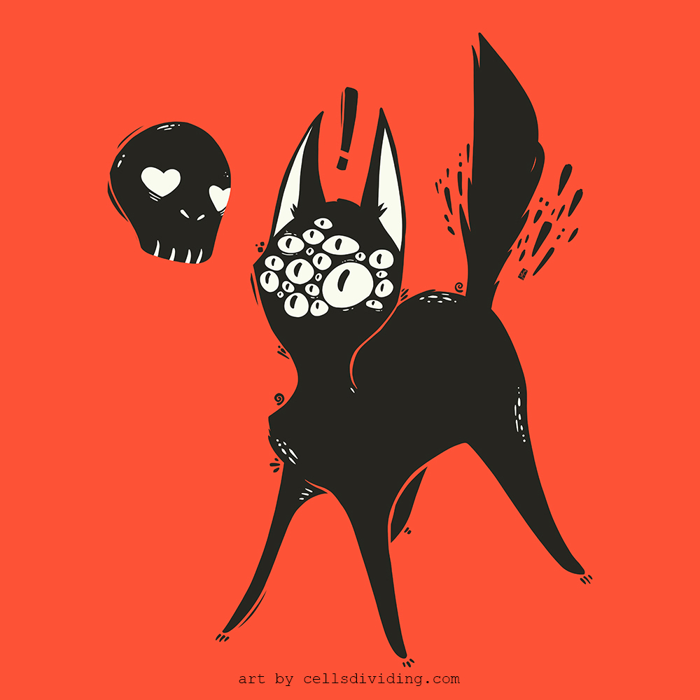 cellsdividing's tweet photo. One of my older doodles. Now that I'm looking at it again it reminds me of Navi when I would play Legend of Zelda on N64. Hey! Listen!
.
#arttattoo #flashaddicted #cats #blackcat #artist #studioart #occultarcana #spookyart #applepencil #cat #art #occultart #darksurrealism https://t.co/Y2HdmgkKGI