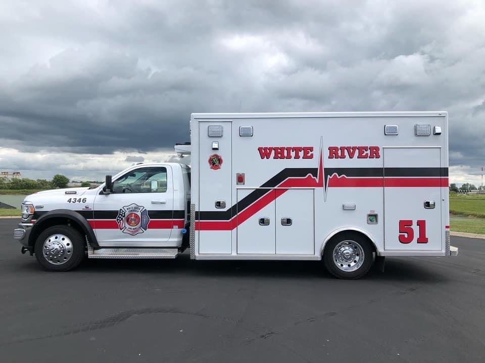 wrtfdfire's tweet photo. Medic 51 has officially become part of the WRTFD line of response vehicles. While we hope our community members will never have to take a ride in it, know that if you do, you will be in excellent hands. #HoosierFire #EMS #Medic51 #WRTFD https://t.co/C0S9CZ3jg3