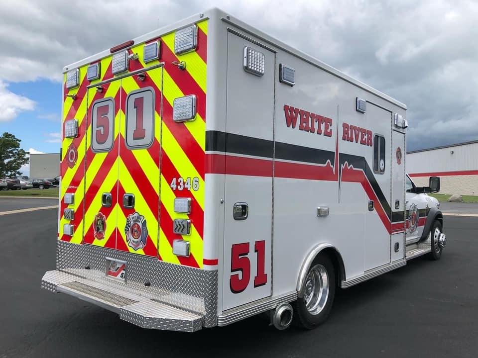 wrtfdfire's tweet photo. Medic 51 has officially become part of the WRTFD line of response vehicles. While we hope our community members will never have to take a ride in it, know that if you do, you will be in excellent hands. #HoosierFire #EMS #Medic51 #WRTFD https://t.co/C0S9CZ3jg3