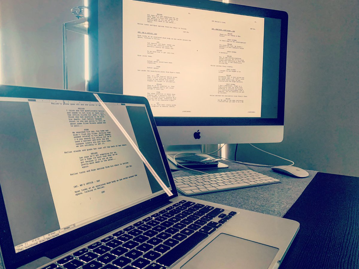 theQueerwriter's tweet image. Friday morning you’ve been creatively good to me.. this script got me feelin some typa way. 🙏🏼🙌🏼 #pilotscript #inprogress