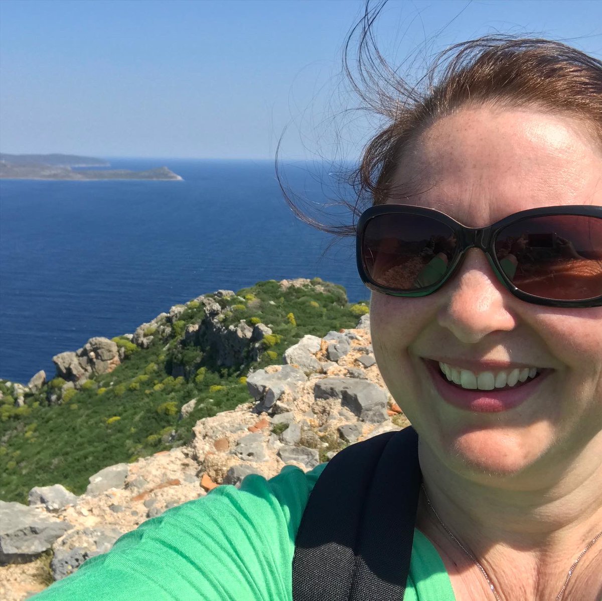 SaraUhacz's tweet photo. Daydreaming about my trip to #Greece a few years back. It was so beautiful, yummy food was &amp; the people were awesome.  I would’t mind another trip...someday...when we can travel again. 
#travel #adventures #exploretheworld #rickstevestours #where2gonext #imisstravelling✈️ https://t.co/7S37Zh4ags