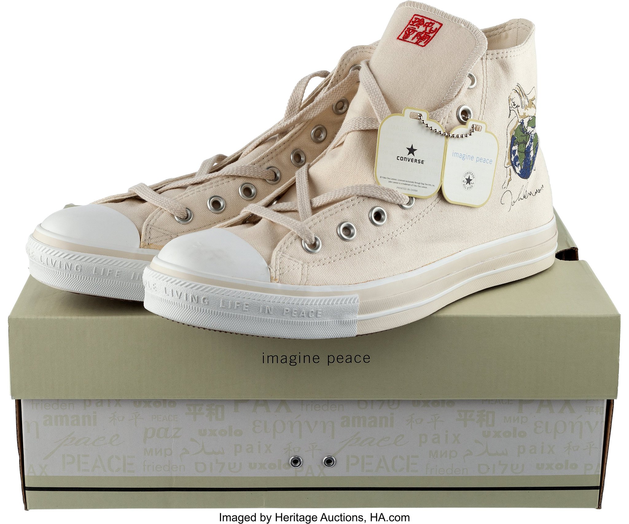 John lennon sales converse