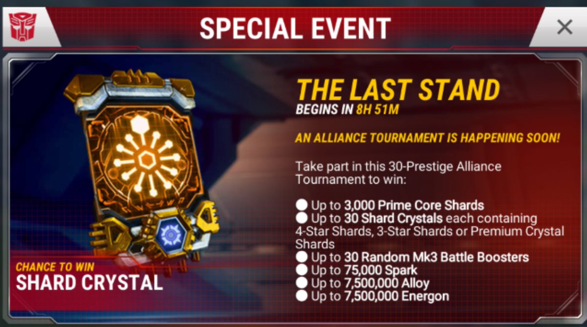 LocalYocalLM's tweet image. #Transformers #transformerswfc #games #mobilegames
#mobile
Want to get your bots boosted and headquarters leveled up? Join US PRIMES now so you don't miss our on this special event.
#USPRIMES