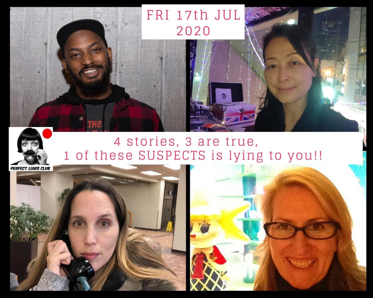 perfectliarsTKY's tweet photo. Live birthday show at @GoodHeavensBar #tokyo Adv tickets avail til 5pm today. Restricted numbers. https://t.co/IP8vvCRC8e
#storytelling #comedy #Entertainment #games #fridaynightplans #safetyguidelines via link. https://t.co/o4AaxVvgRp
