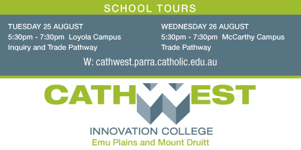 As part of #NationalSkillsWeek2020 we are pleased to be able to invite you to view our campuses and discuss our 2020 programs <a href="/SkillsOne/">SkillsOne</a> <a href="/CatholicEdParra/">Catholic Schools Parramatta Diocese</a>