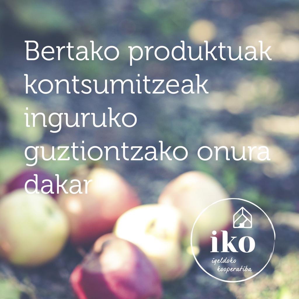 Bertako produktuak kontsumitzeak inguruko guztiontzako onura dakar #IKOIgeldo

#km0 #bertakoa #onura