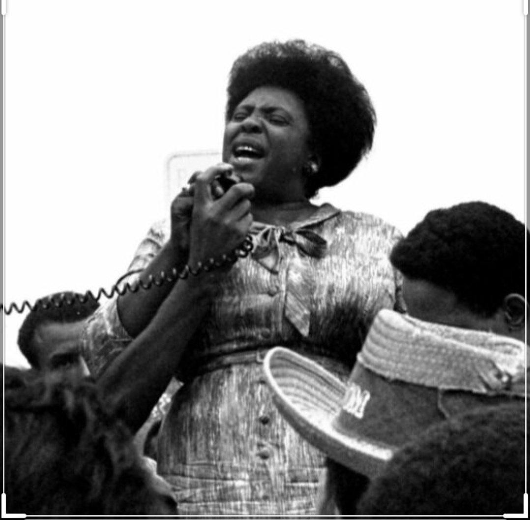 mcg1981's tweet photo. Fannie Lou Hamer was born in Mississippi to a family kept in poverty by the sharecropping system - form of structural racism.She was fired for trying to register to vote, after she was sterilised without consent.She went on to set up The Freedom Party #BlackExcellence https://t.co/u6btMuVTJI