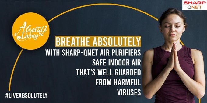 Bobby_puel's tweet photo. BREATHE Absolutely amid the #COVID-19 pandemic!
Experience safe indoor air that’s well guarded from viruses & bacteria through SHARP-QNET #ZENsational & #Plasmacluster air purifiers. #LiveAbsolutely
#CoronaVirus #StaySafe #BlissfulBreathing #SHARP #AirPurifier #QNETIndia https://t.co/3V8pKpbJwB