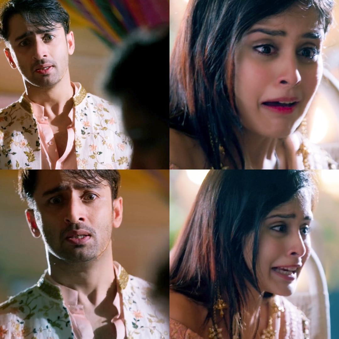 "Abiir Maine Kisi Khoon Kiya Hai !!" Like a Slow Poisson, The guilt is eating her slowly, making her empty from inside all her Feelings are under the duvet of fear, anxiety, fear of loosing her life, family, she is living yet dead inside.+  #MishBir  #YehRishteyHainPyaarKe