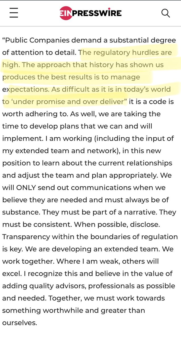 thestocks7889's tweet photo. $INQD

July - Filings up to date.

4 weeks - “announce progress on AT LEAST ONE PROJECT”.

@lesliebocskor “under promise and over deliver”.

He literally spells it out in plain English for everyone.

MULTIPLE acquisitions and businesses.

https://t.co/q25QlGDoJX https://t.co/X4NPN7pviq