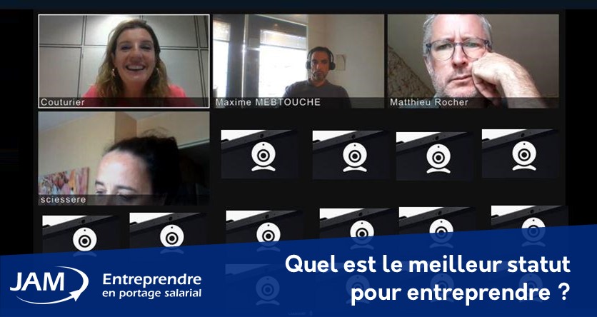 Quel est le meilleur statut pour #entreprendre ? Ce jeudi, Sylvaine Couturier de <a href="/JAMPortage/">JAM Portage Salarial</a> #RhôneAlpes animait pour @pole_emploi #Lyon une réunion pour présenter à des porteurs de projets les différentes solutions pour lancer leur activité, parmi lesquelles le #PortageSalarial