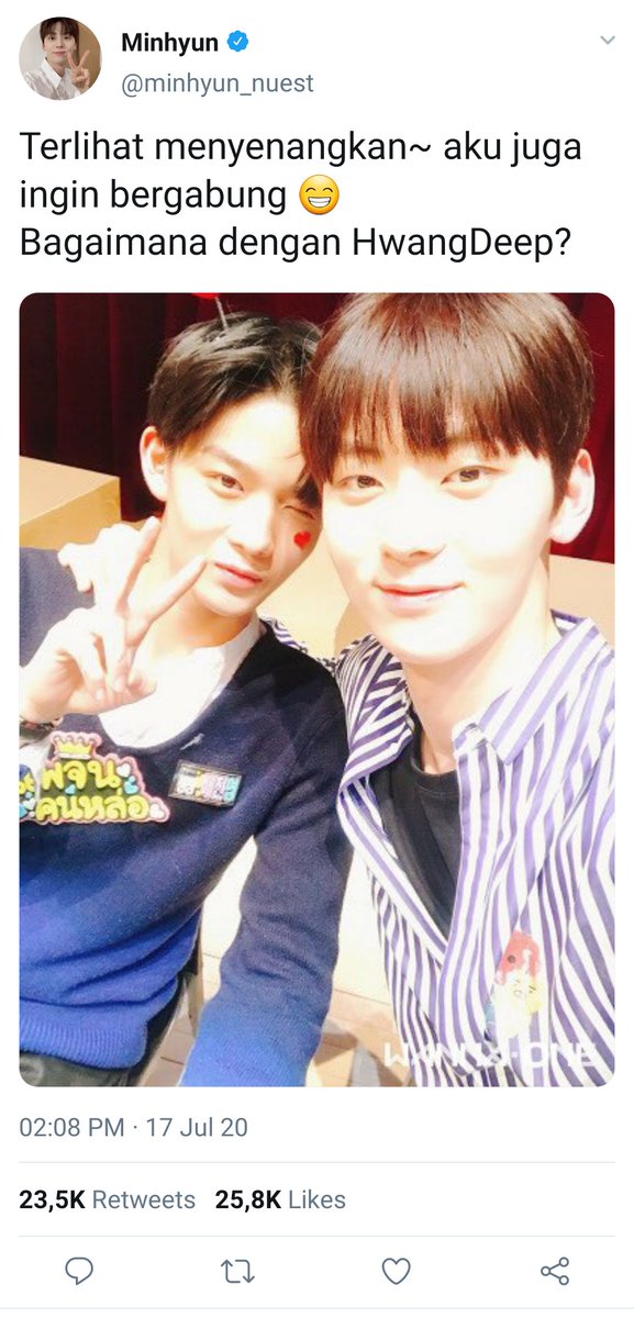 Baebyjinyoung24's tweet photo. 26. Ketika Yonghee mengatakan "WAR", maksudnya adalah ini 🤪
#winkdeep #chamdeep #yongbae #hwangdeep https://t.co/Mrfhgyhz1o