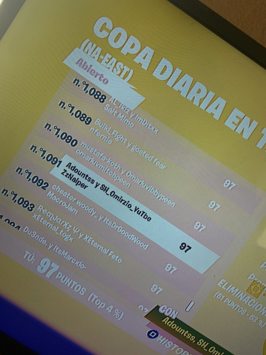 PabloTello50's tweet photo. Busco trío en fortnite: 
+5,000 en arena 
-Región NA 
-Buena comunicación 
-Pueden ser uno o un dúo
-Disponibilidad de horarios 
#Fortnite #buscotriofornite https://t.co/gmoyGOasId