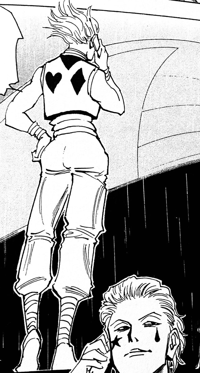 why does hisoka have such a fat ass i hate it here